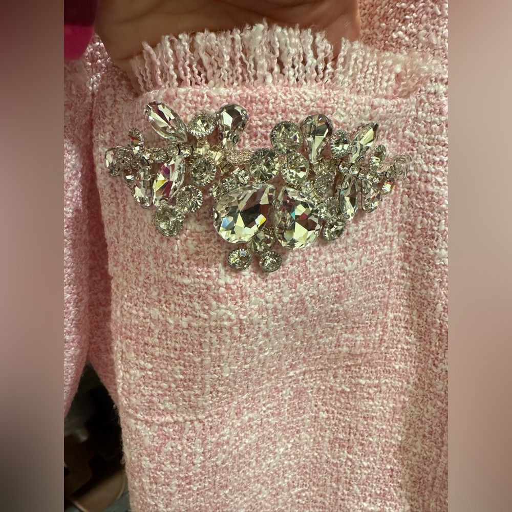 Maje Ipop Tweed Playsuit (bodysuit)/Size 34 - Picture 12 of 15